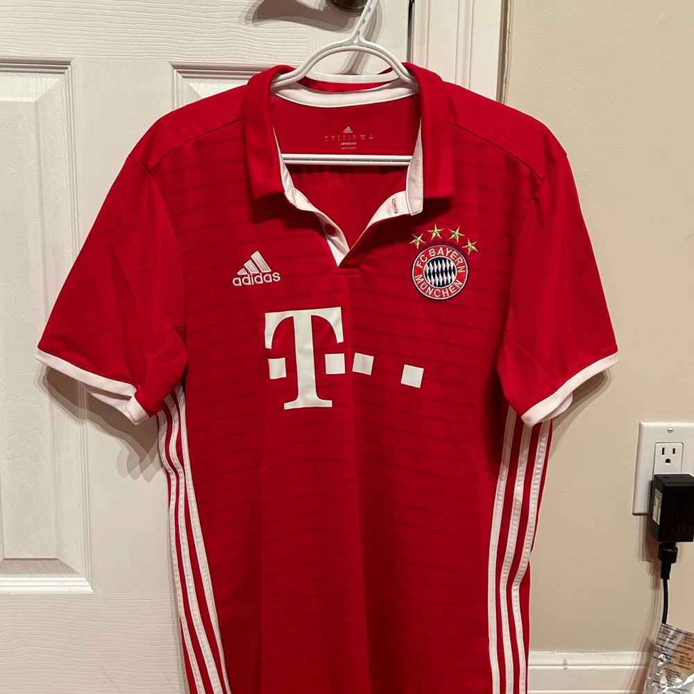 Adidas Red Soccer Jersey